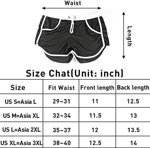 Men's Running Workout Bodybuilding Gym Shorts Athletic Sports Casual Short Pants