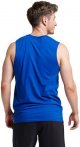 Athletic Men's Cotton Performance Sleeveless Muscle T-Shirt,Royal,Large