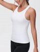 Women's Racerback Workout Tank Tops Slim Fit Soft Sleeveless Yoga Shirts