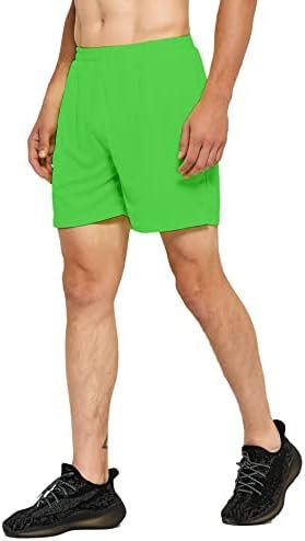 Men's 5 Inch Running Tennis Shorts Quick Dry Workout Gym Athletic Shorts with Pockets