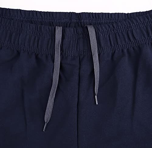 Men Running Shorts with Pockets Athletic Clothing Cotton with 3 or 5 Inch