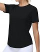 Women's Workout Short Sleeve Breathable T-Shirts Athletic Yoga Tee Tops