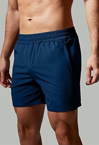 Men's 5 Pack Workout Running Quick Dry Gym Training Shorts