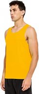 Men's Neon Running Tank Top Workout Gym Athletic Swim Marathon Tank Top