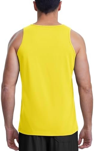 Men's Tank Top Cotton Sleeveless Shirt Lightweight Muscle Tank Tee Shirt