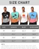 Men's Tank Tops Summer Graphic Beach Tank Tops for Men Running Tank Top Men Muscle Sleeveless Workout Shirts for Men