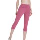 Womens High Waisted Lounge Legging 19 Inches - Workout Leggings Buttery Soft Capris Yoga Pants