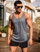 Men's 3 Pack Gym Tank Tops Y-Back Workout Muscle Tee Training Bodybuilding Fitness Sleeveless T Shirts